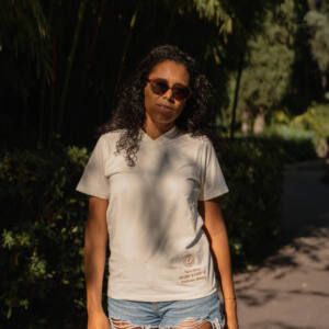 TEE-SHIRT "GWEN'N" SABLES BLANCS