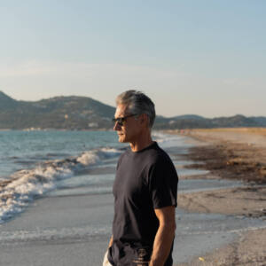 TEE-SHIRT "Midnight blue" BIG SUR